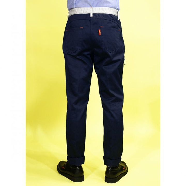 Original John(オリジナル ジョン) | バイカラースタイルのワークパンツ〈Navy〉 - Sopwith camel