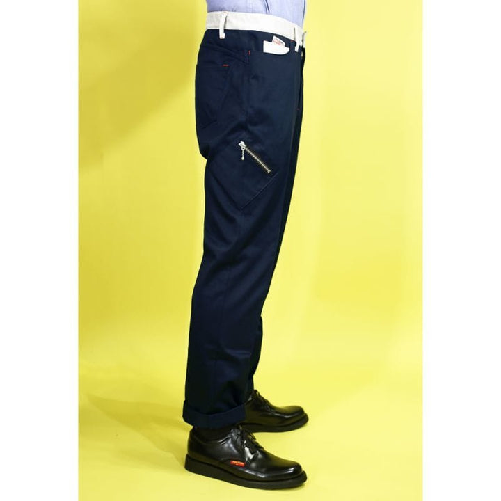 Original John(オリジナル ジョン) | バイカラースタイルのワークパンツ〈Navy〉 - Sopwith camel