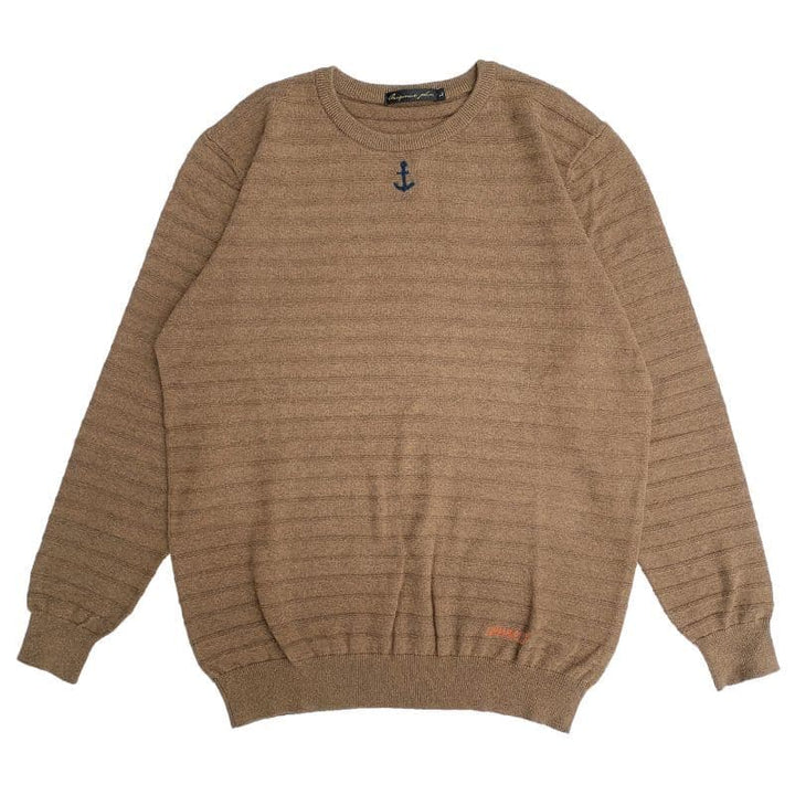 Original John (オリジナル ジョン) | MARINE STRIPED JUMPER [KT491] - Brown - Sopwith camel