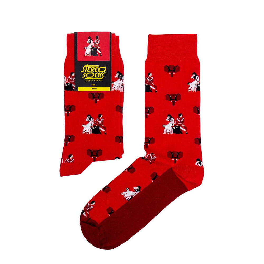 Sock affairs(ソックス・アフェアーズ) | Mammoth Socks - White Stripes - Sopwith camel