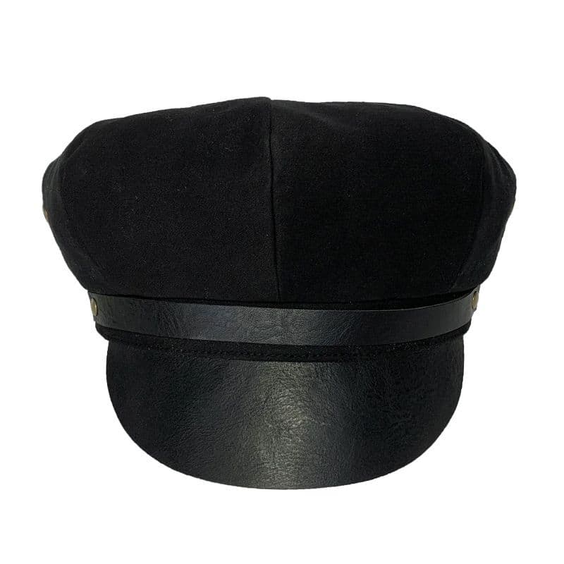 Original John (オリジナル ジョン) | モーターサイクルキャップ MOTORCYCLE CAP〈Black〉 - Sopwith camel
