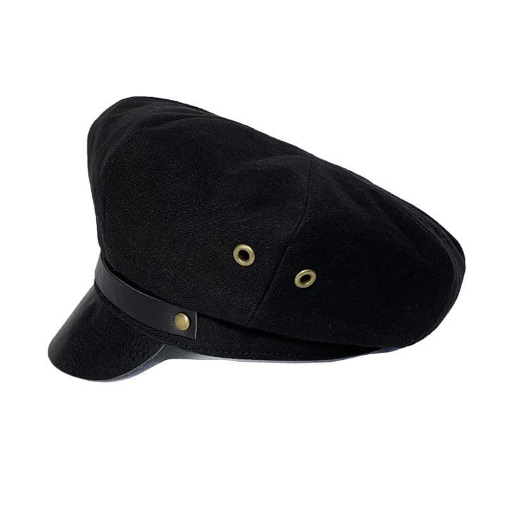 Original John (オリジナル ジョン) | モーターサイクルキャップ MOTORCYCLE CAP〈Black〉 - Sopwith camel