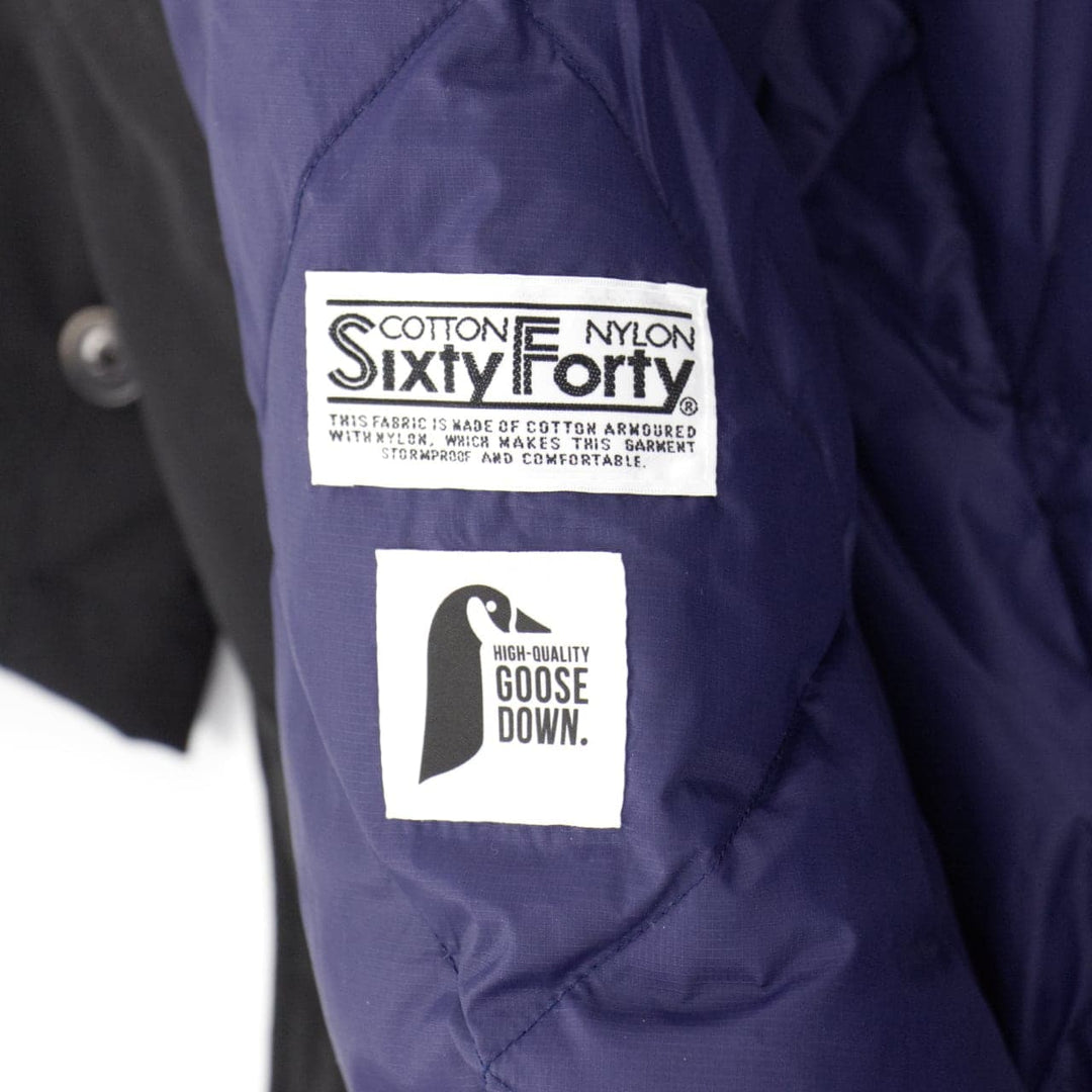 MT.RAINIER DESIGN | MRD Original Down Over Coat - Black - Sopwith camel