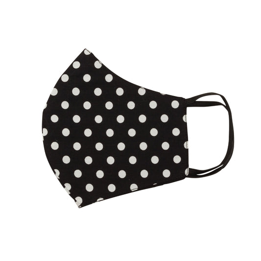 RELCO LONDON(レルコ ロンドン) | ブラック ポルカドット柄 マスク Mask - Polka Dot Black - Sopwith camel