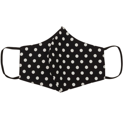RELCO LONDON(レルコ ロンドン) | ブラック ポルカドット柄 マスク Mask - Polka Dot Black - Sopwith camel