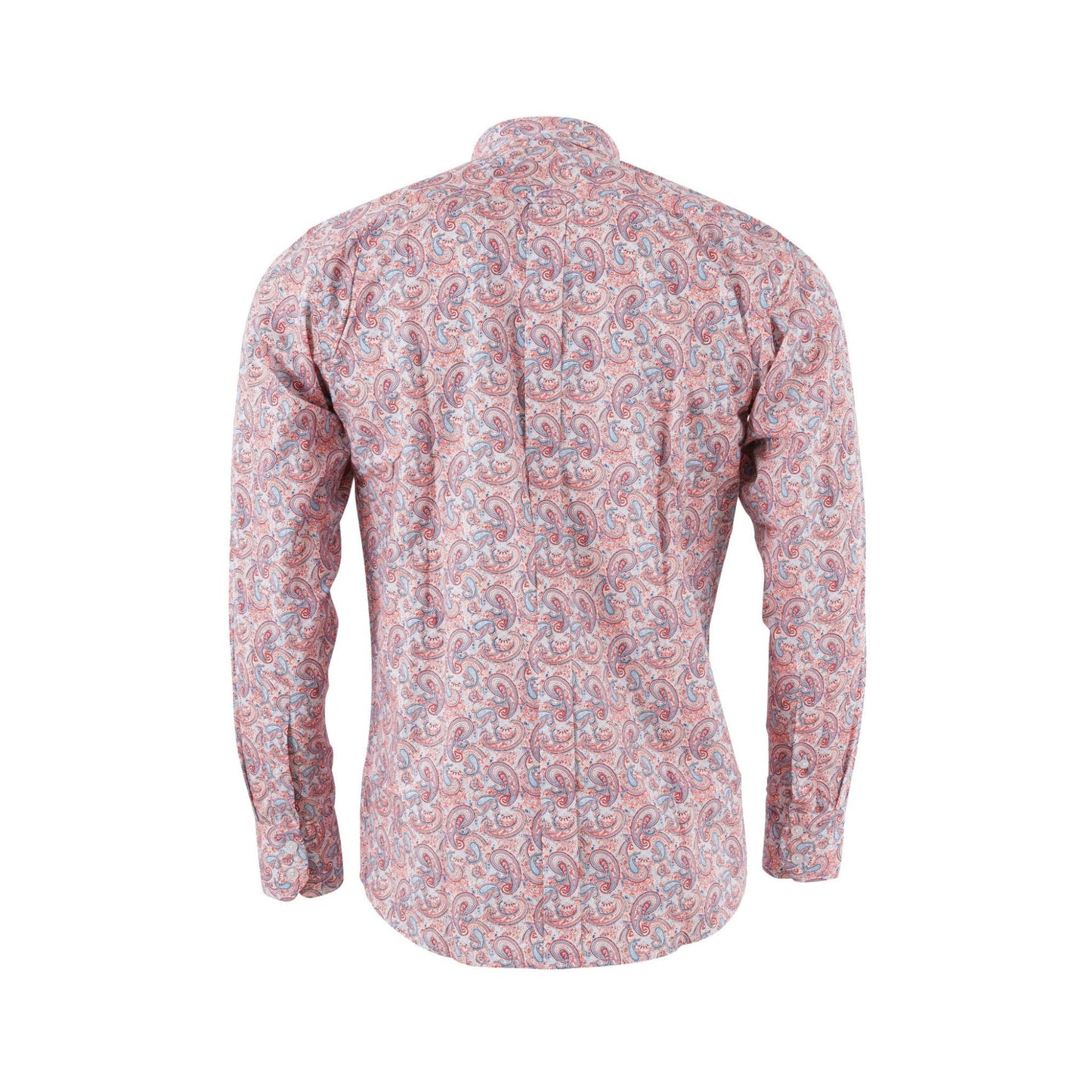 Relco London (レルコ ロンドン) | ペイズリー柄ボタンダウンシャツ[PS-3] - Red × Sky Blue - Sopwith camel