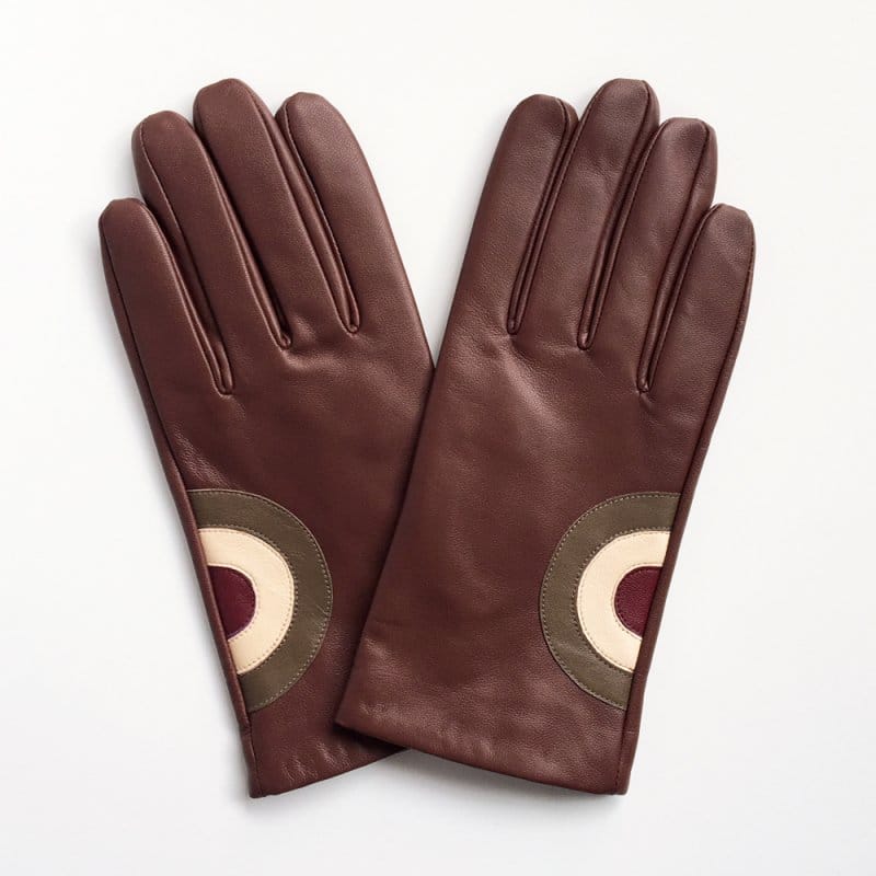 Frederick Sheppard | ターゲットデザインのメンズ レザーグローブ〈Brown〉 - Sopwith camel
