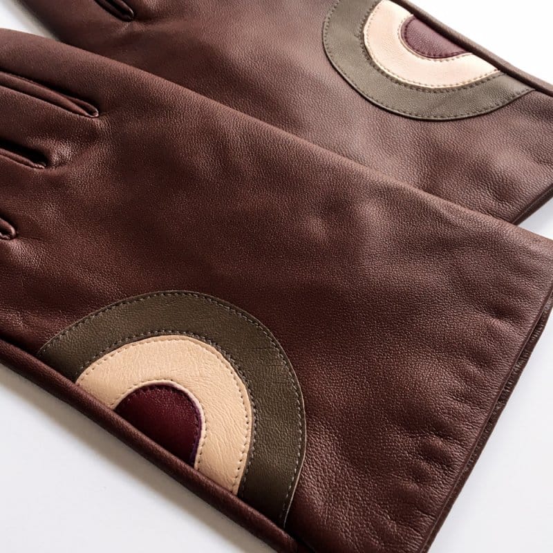 Frederick Sheppard | ターゲットデザインのメンズ レザーグローブ〈Brown〉 - Sopwith camel
