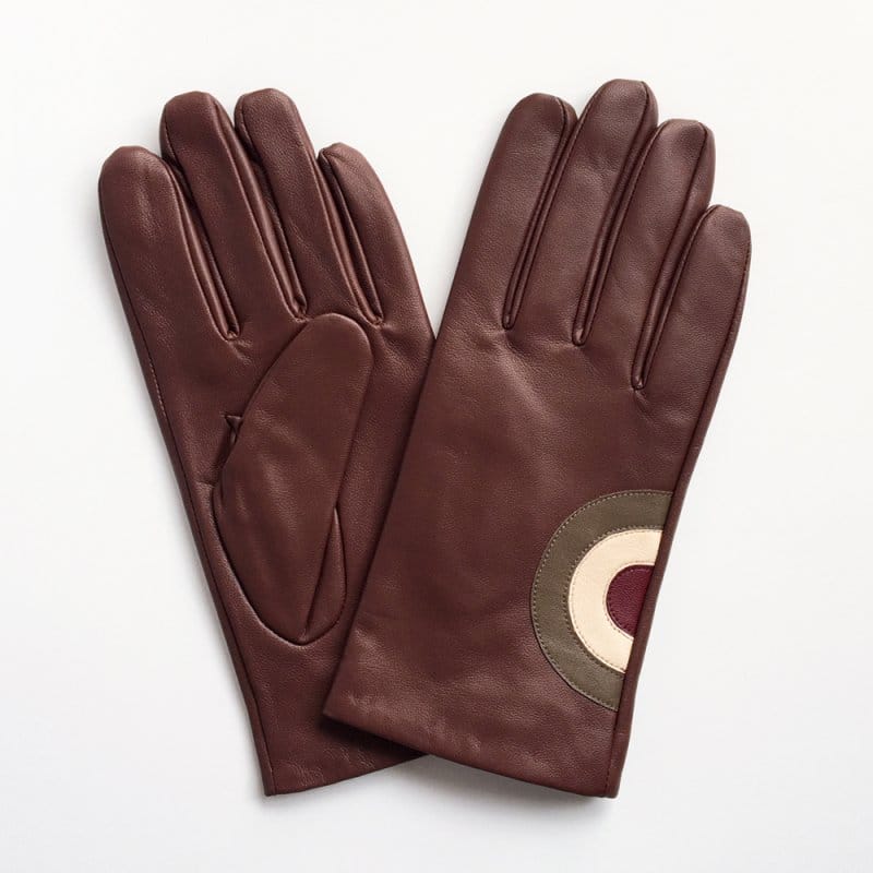 Frederick Sheppard | ターゲットデザインのメンズ レザーグローブ〈Brown〉 - Sopwith camel
