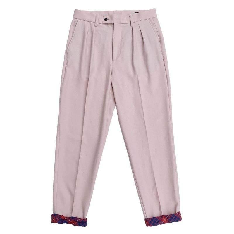Original John(オリジナル ジョン) | 2タック ポリエステル ペグトラウザーズ 〈Pink〉 - Sopwith camel