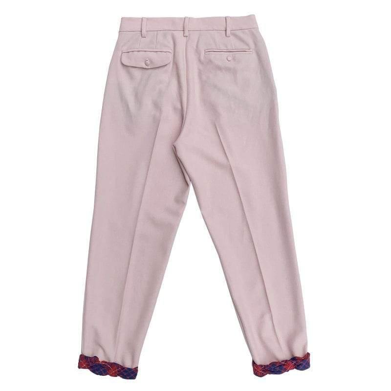 Original John(オリジナル ジョン) | 2タック ポリエステル ペグトラウザーズ 〈Pink〉 - Sopwith camel