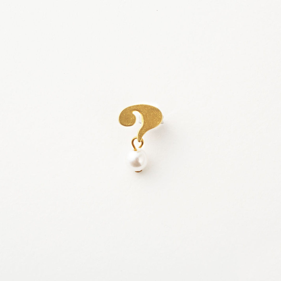 Aquvii(アクビ) | クエスチョンマークをモチーフにしたネックレスとピアス Question series [aq.016] - Sopwith camel