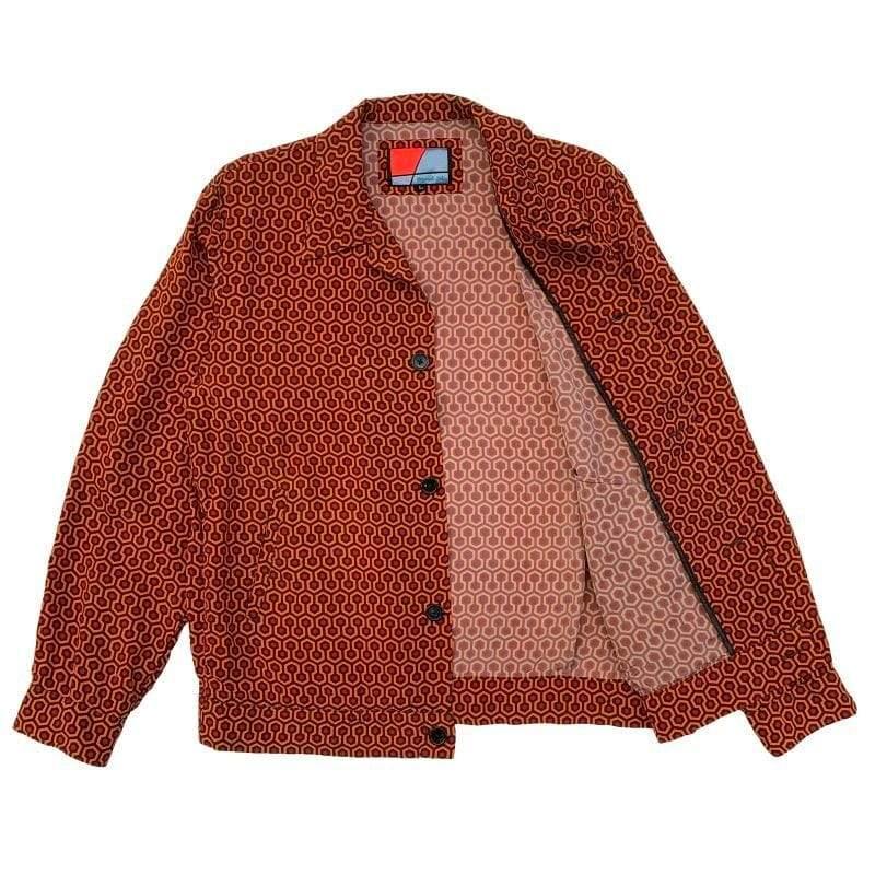 Original John(オリジナル ジョン) | ハニカム柄のレーヨン素材シャツジャケット【Limited edition】 - Sopwith camel