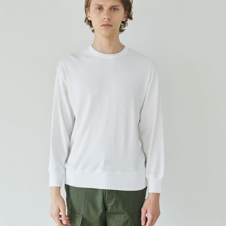 gicipi (ジチピ) | RAZZA [2204P] イタリア製 柔らかなフライス編みのクルーネックロングスリーブTシャツ - Sopwith camel
