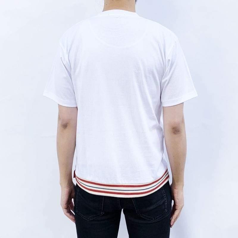 Original John (オリジナル ジョン) | リラックスシルエットのラインデザイン ブルドック プリントTシャツ - Sopwith camel