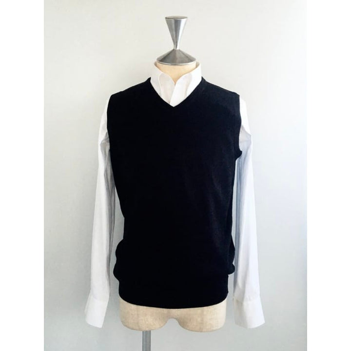 RELCO LONDON (レルコ ロンドン) | Vネック ニットベスト V-NECK KNITTED TANK - Sopwith camel