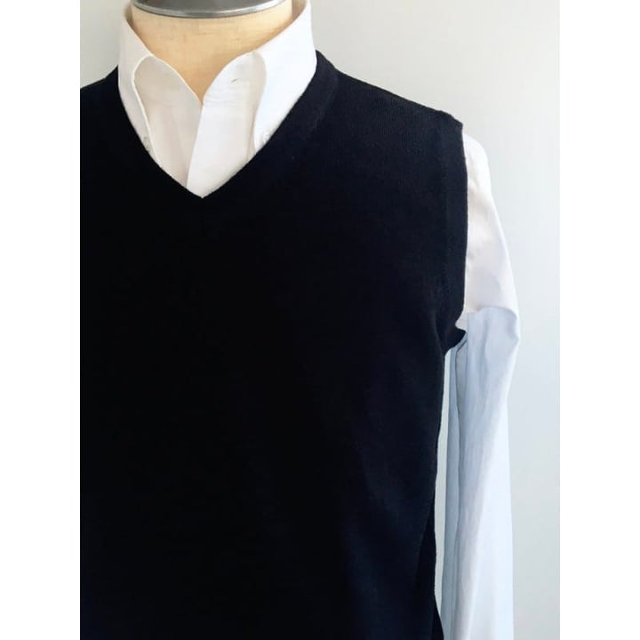 RELCO LONDON (レルコ ロンドン) | Vネック ニットベスト V-NECK KNITTED TANK - Sopwith camel