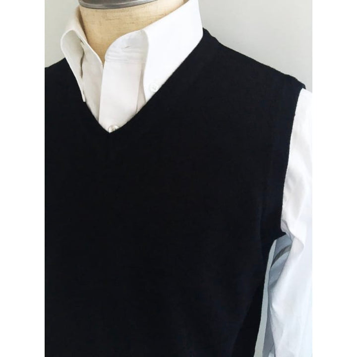 RELCO LONDON (レルコ ロンドン) | Vネック ニットベスト V-NECK KNITTED TANK - Sopwith camel