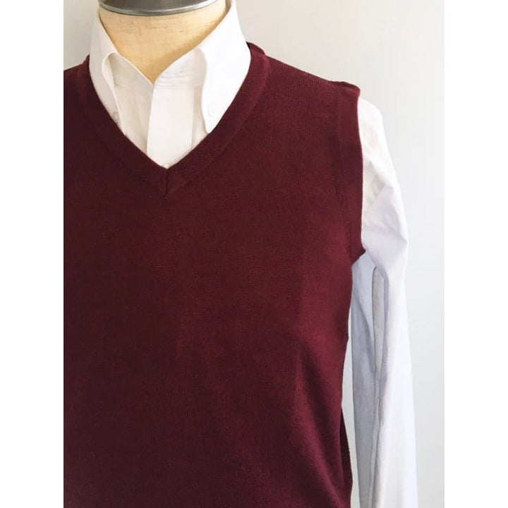RELCO LONDON (レルコ ロンドン) | Vネック ニットベスト V-NECK KNITTED TANK - Sopwith camel