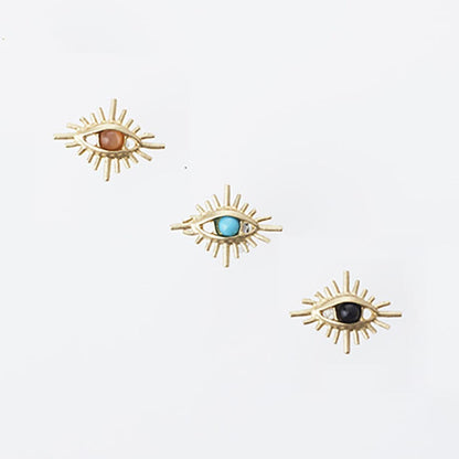 Aquvii(アクビ) | 天然石の瞳が、静かに見つめるピアス Rock eye series Pierce[aq.126] - Sopwith camel