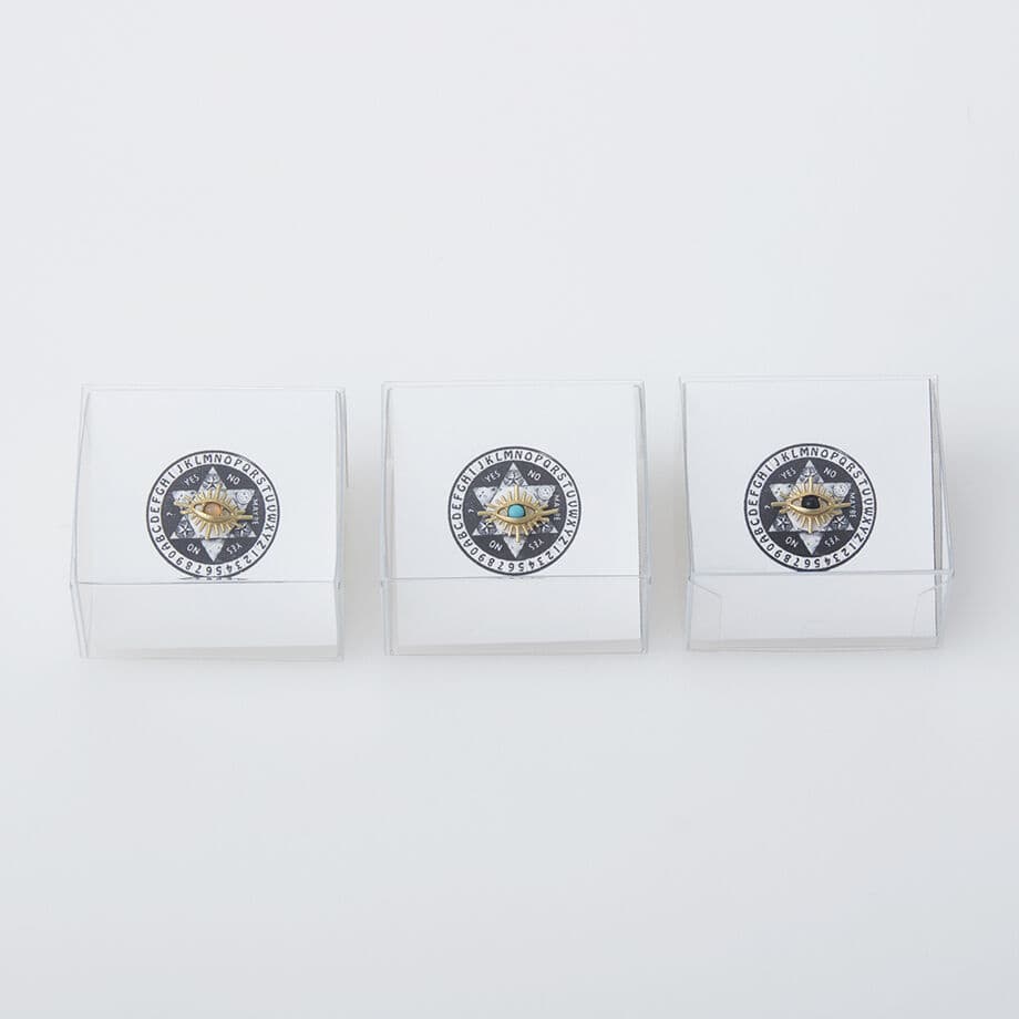 Aquvii(アクビ) | 天然石の瞳が、静かに見つめるピアス Rock eye series Pierce[aq.126] - Sopwith camel