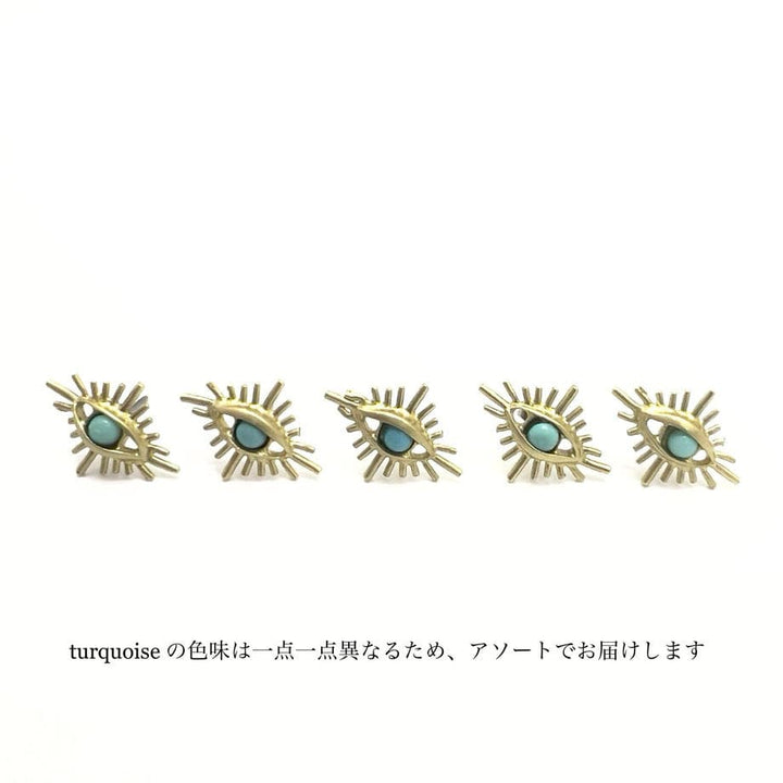 Aquvii(アクビ) | 天然石の瞳が、静かに見つめるピアス Rock eye series Pierce[aq.126] - Sopwith camel