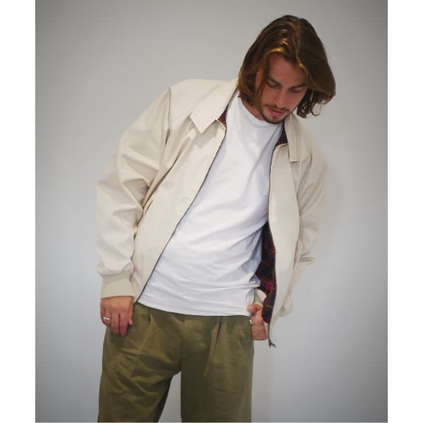 COMBAT(コンバット) | 英国製 60周年記念モデルのハリントンジャケット〈Beige〉 - Sopwith camel