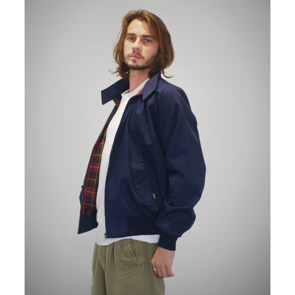 COMBAT(コンバット) | 英国製 60周年記念モデルのハリントンジャケット〈Navy〉 - Sopwith camel