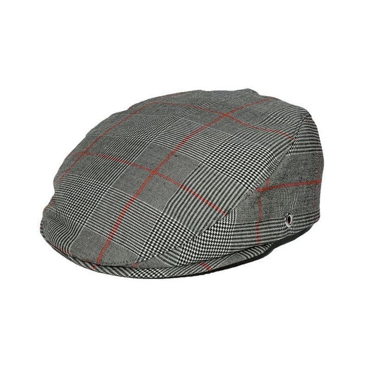 Original John(オリジナル ジョン) | SHORT BRIM HUNTING CAP [HTSH471] - GREY×RED - Sopwith camel