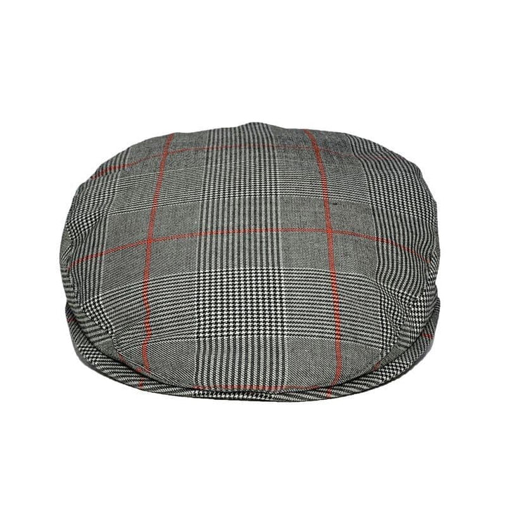 Original John(オリジナル ジョン) | SHORT BRIM HUNTING CAP [HTSH471] - GREY×RED - Sopwith camel