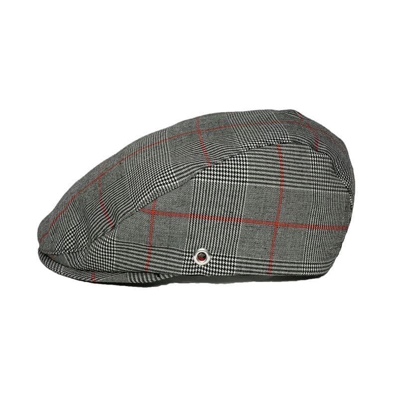 Original John(オリジナル ジョン) | SHORT BRIM HUNTING CAP [HTSH471] - GREY×RED - Sopwith camel