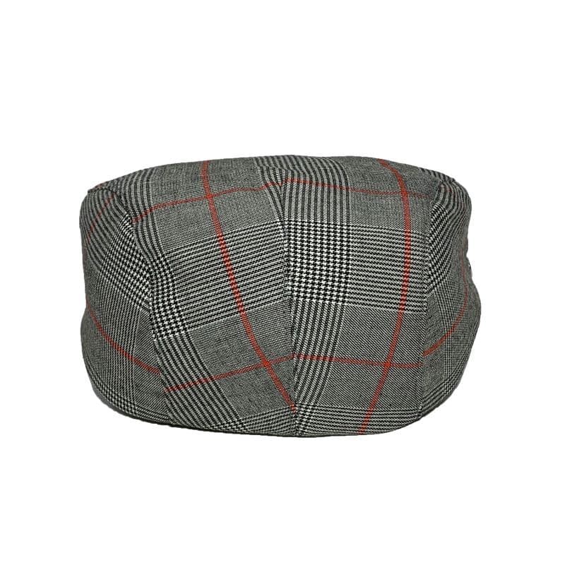 Original John(オリジナル ジョン) | SHORT BRIM HUNTING CAP [HTSH471] - GREY×RED - Sopwith camel