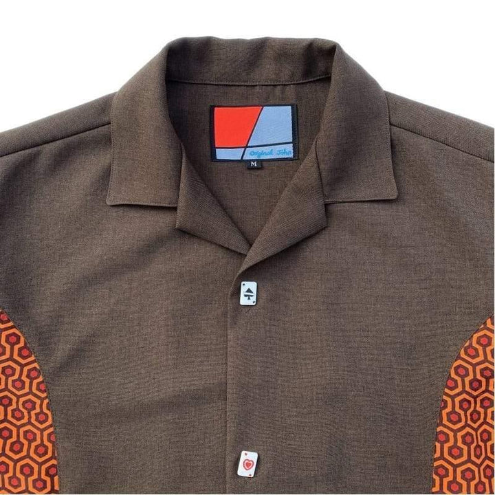 Original John(オリジナル ジョン) | ハニカム柄 切替 カジノシャツ 【Limited edition】 - Sopwith camel
