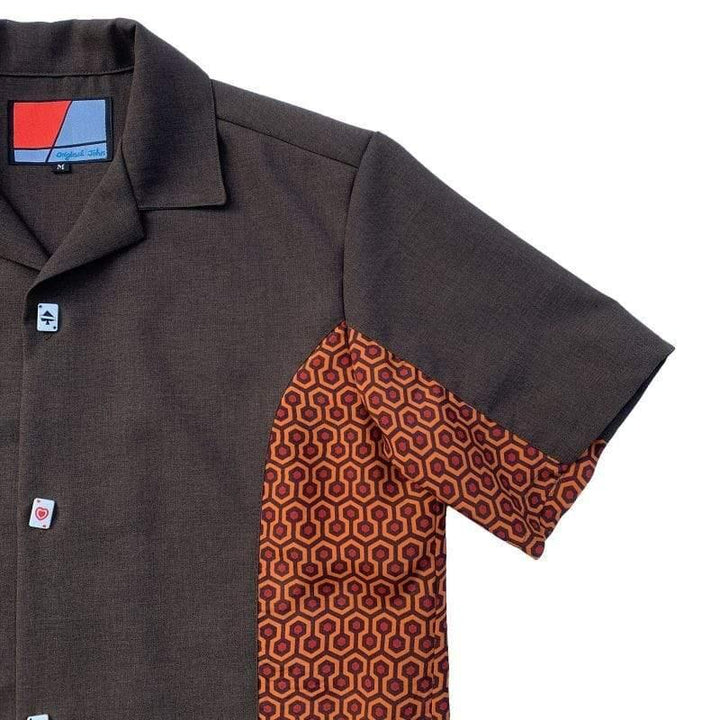 Original John(オリジナル ジョン) | ハニカム柄 切替 カジノシャツ 【Limited edition】 - Sopwith camel