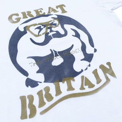 Original John(オリジナル ジョン) | エルビス・コステロをイメージしたメガネデザインのT-BULLDOG〈White〉TS452 - Sopwith camel