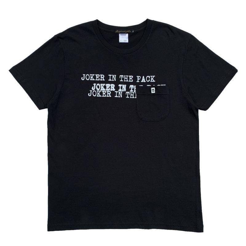 Original John(オリジナル ジョン) | "JOKER IN THE PACK"プリントのポケットTシャツ - Sopwith camel