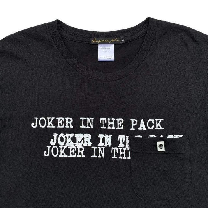 Original John(オリジナル ジョン) | "JOKER IN THE PACK"プリントのポケットTシャツ - Sopwith camel