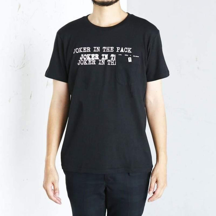 Original John(オリジナル ジョン) | "JOKER IN THE PACK"プリントのポケットTシャツ - Sopwith camel