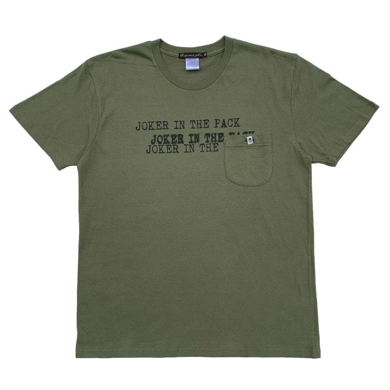 Original John(オリジナル ジョン) | "JOKER IN THE PACK"プリントのポケットTシャツ - Sopwith camel