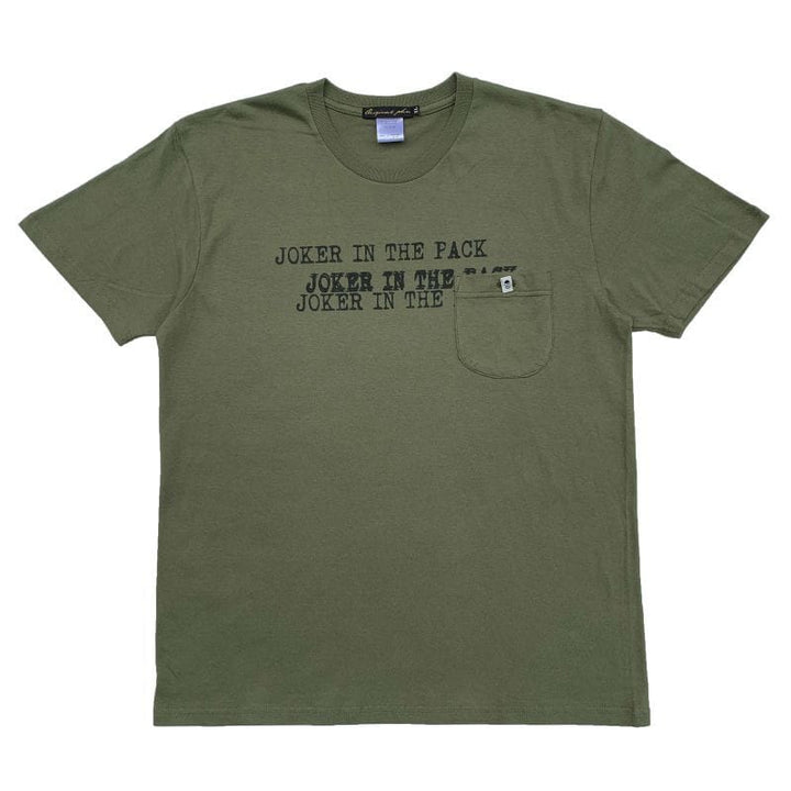 Original John(オリジナル ジョン) | "JOKER IN THE PACK"プリントのポケットTシャツ - Sopwith camel