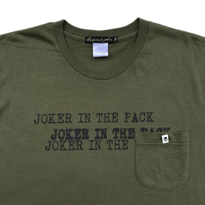 Original John(オリジナル ジョン) | "JOKER IN THE PACK"プリントのポケットTシャツ - Sopwith camel