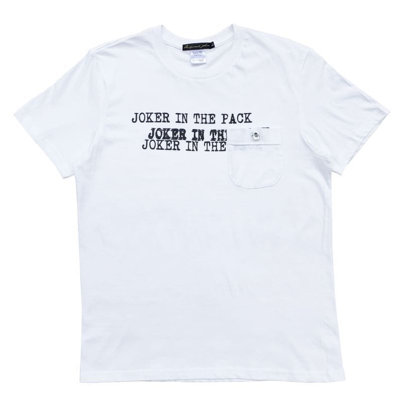 Original John(オリジナル ジョン) | "JOKER IN THE PACK"プリントのポケットTシャツ - Sopwith camel