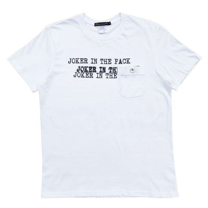 Original John(オリジナル ジョン) | "JOKER IN THE PACK"プリントのポケットTシャツ - Sopwith camel
