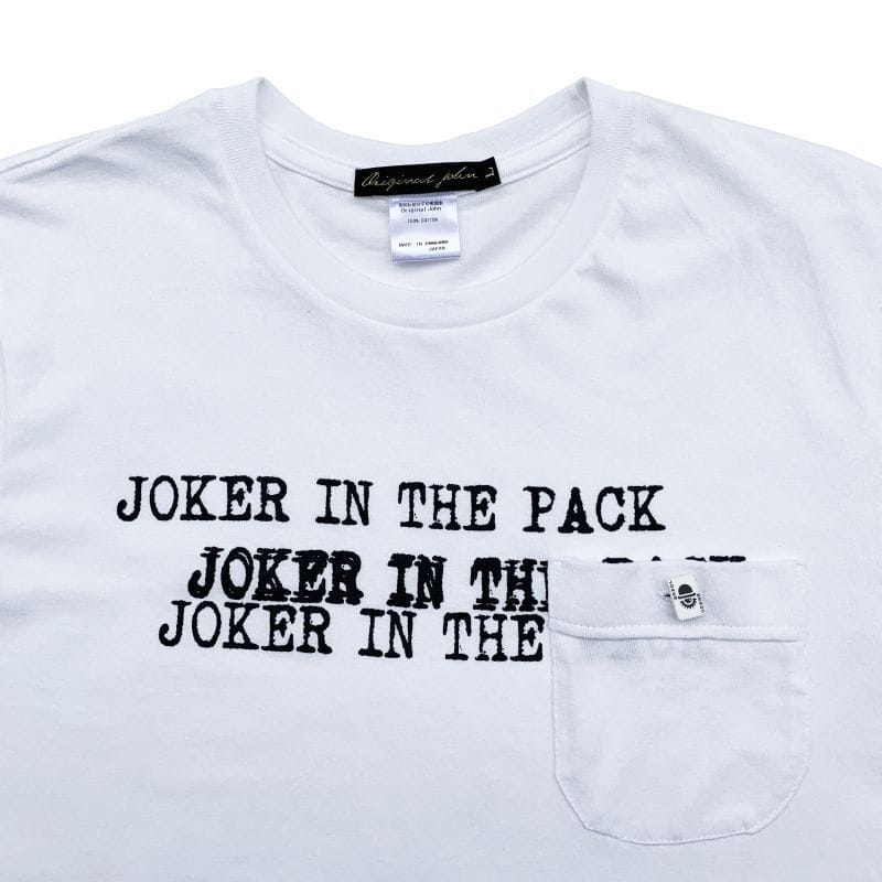 Original John(オリジナル ジョン) | "JOKER IN THE PACK"プリントのポケットTシャツ - Sopwith camel