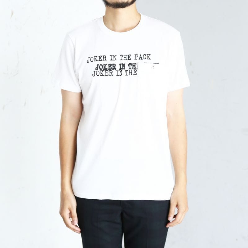 Original John(オリジナル ジョン) | "JOKER IN THE PACK"プリントのポケットTシャツ - Sopwith camel