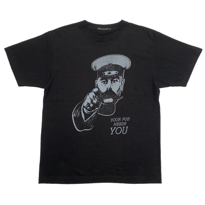 T-YOUR PUB NEED YOU [TSH491] - Black