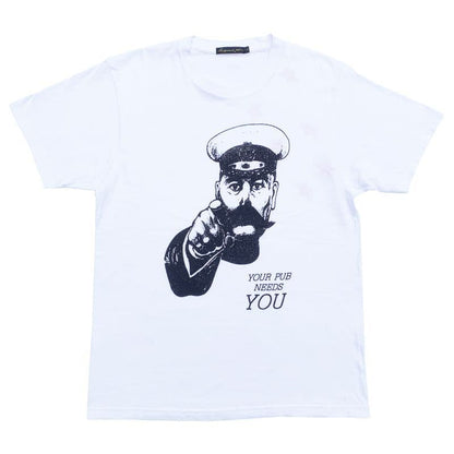 T-YOUR PUB NEED YOU〈White〉