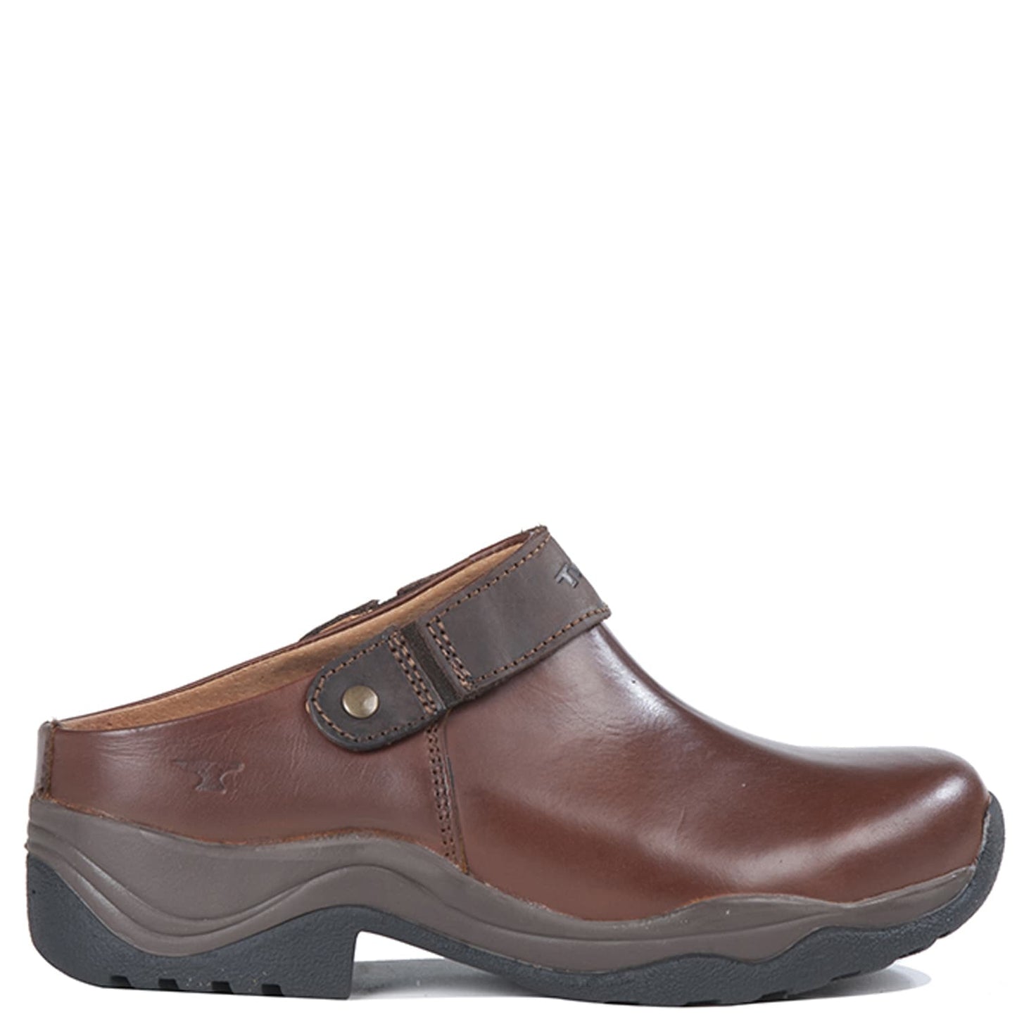 TUFFA BOOTS (タッファ ブーツ) | ジョッキーサンダル CARLOW レザー クロッグ 〈Brown〉 - Sopwith camel
