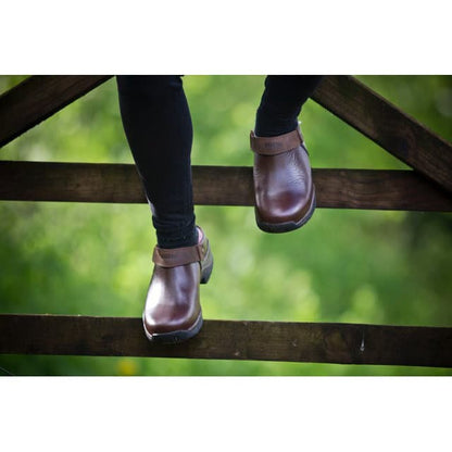TUFFA BOOTS (タッファ ブーツ) | ジョッキーサンダル CARLOW レザー クロッグ 〈Black〉 - Sopwith camel