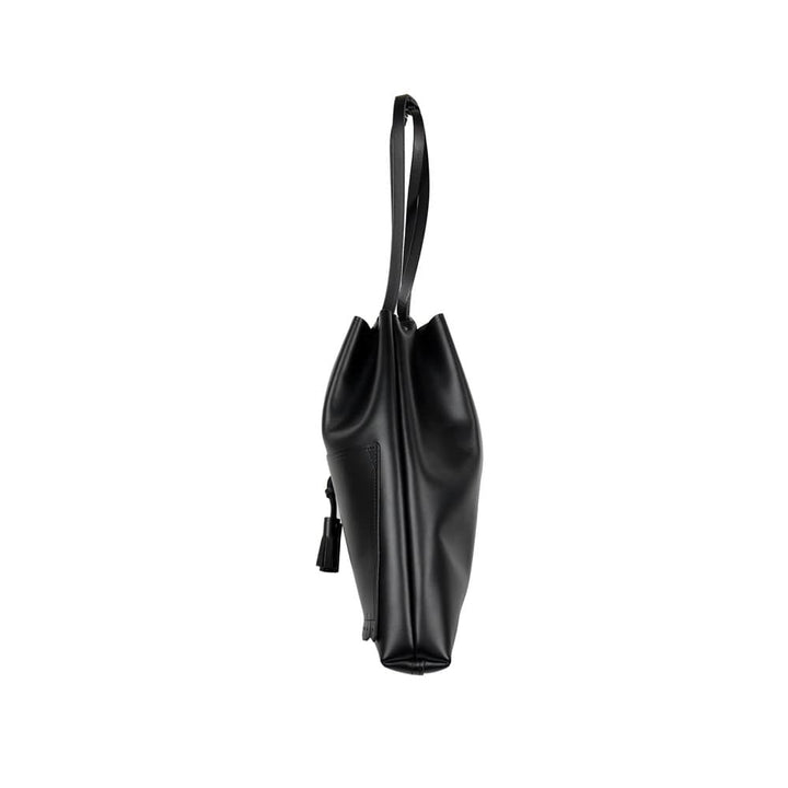 OR GLORY(オア・グローリー) | タッセル付きレザー巾着 S〈Black〉Tassel Poach S - Sopwith camel